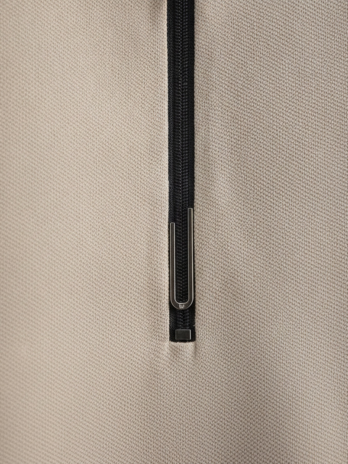 Quarter zip Fabric short sleeve