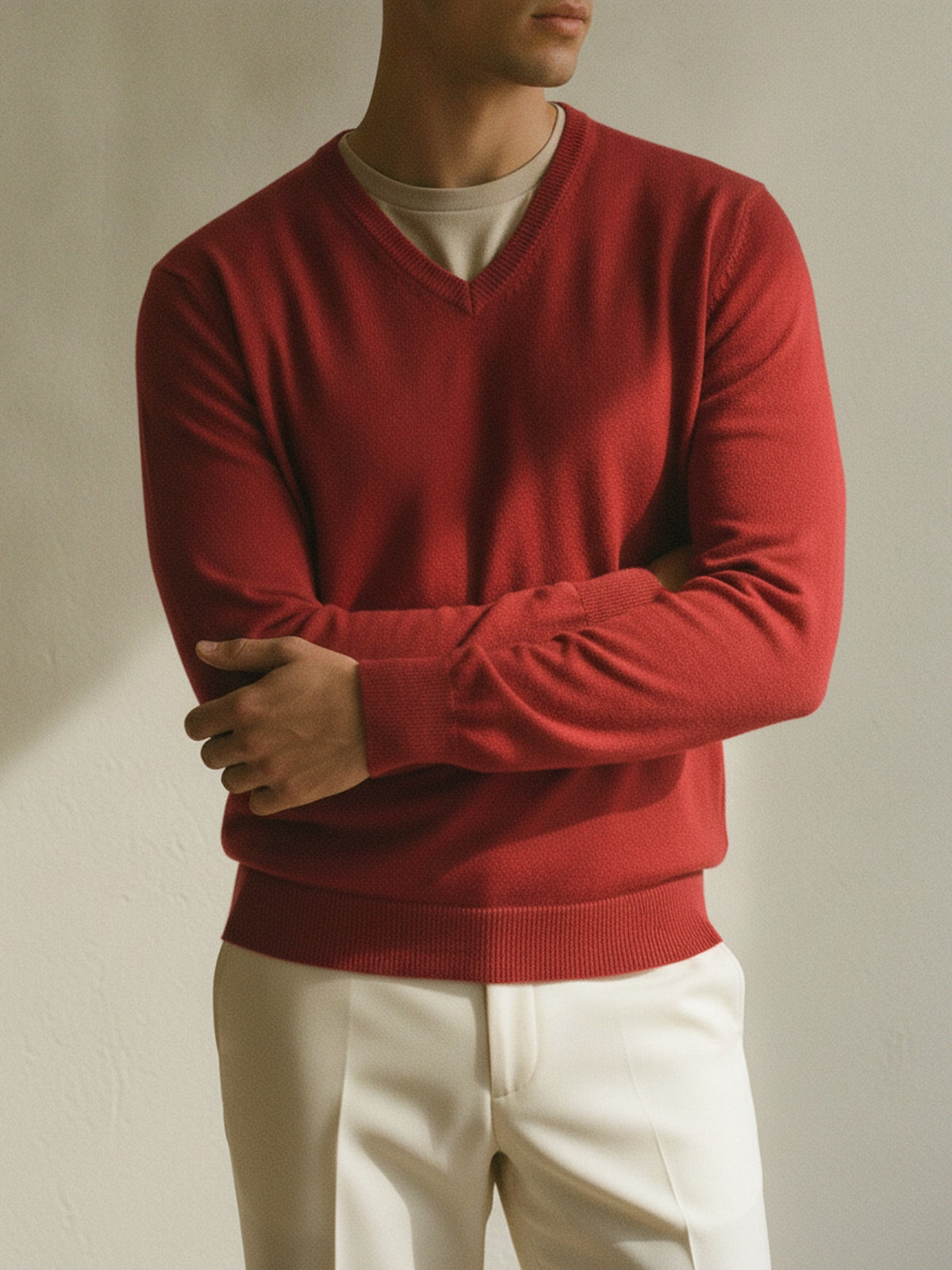 V-Neck Pullover