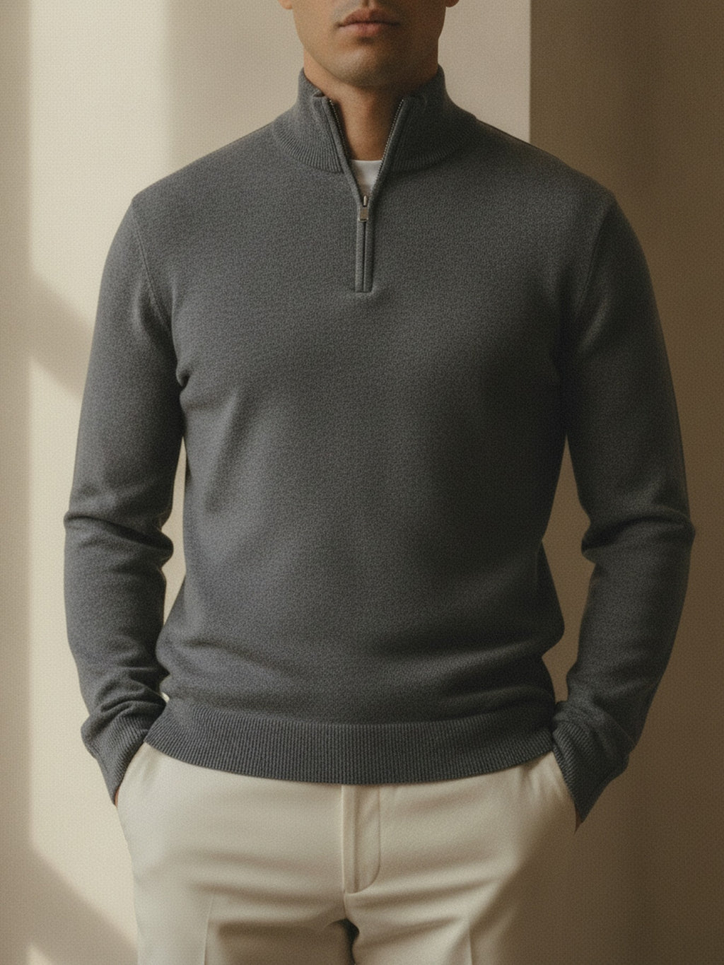 V-neck Sweatshirt