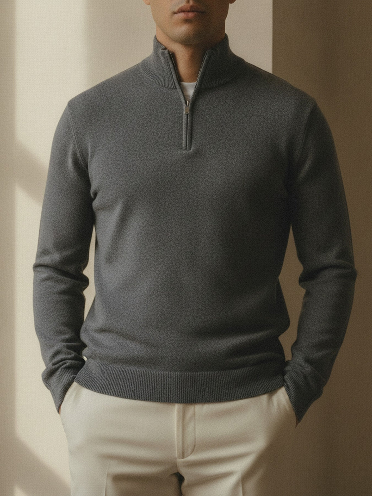 V-neck Sweatshirt