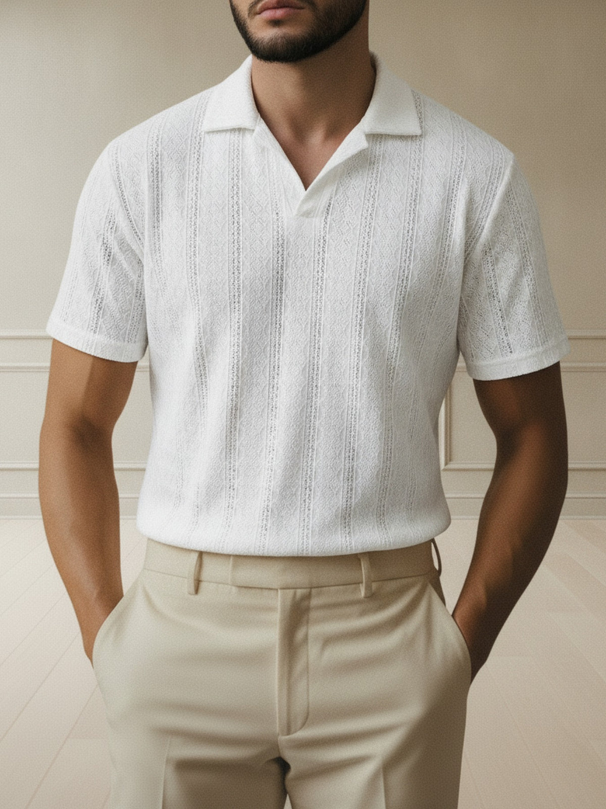 Hooked Collar Knit
