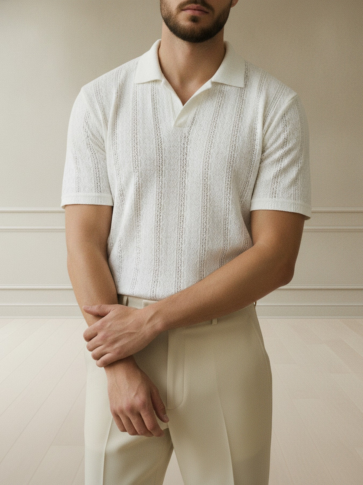 Hooked Collar Knit