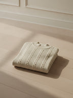 High collar knitted sweatwear