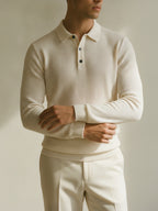 Long sleeve solid colour