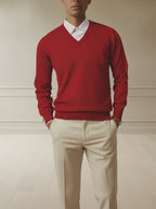 V-Neck Pullover